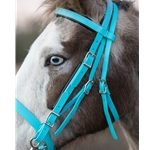 WESTERN BRIDLE (Full Browband) made from BETA BIOTHANE (Solid Colored