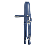 Snap On Browband WESTERN BRIDLE made from BETA BIOTHANE (With Spots)