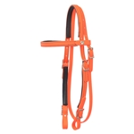 WESTERN BRIDLE with Futurity Knot Browband made from BETA BIOTHANE (Solid Colored)