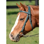 WESTERN BRIDLE with Futurity Knot Browband made from BETA BIOTHANE (Solid Colored)