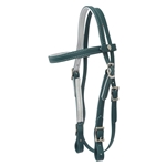 WESTERN BRIDLE with Futurity Knot Browband made from BETA BIOTHANE (Solid Colored)