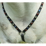 betabiothanecolors ENGLISH BREAST COLLAR made from BETA BIOTHANE (with BLING)