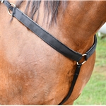 WESTERN BREAST COLLAR made from BETA BIOTHANE (Solid Colored)