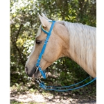 Western Split One or Two ear Bridle Made From Beta Biothane With Colored Synthetic Padding - Two Horse Tack