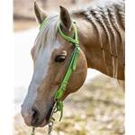 Western Split One or Two ear Bridle Made From Beta Biothane With No-Rub Padding - Two Horse Tack