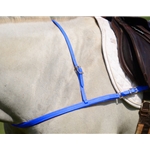 LIGHT BLUE JUMPING ENGLISH BREAST COLLAR made from BETA BIOTHANE