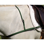 HUNTER GREEN JUMPING ENGLISH BREAST COLLAR made from BETA BIOTHANE