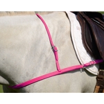 PINK JUMPING ENGLISH BREAST COLLAR made from BETA BIOTHANE