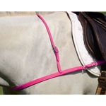 PINK JUMPING ENGLISH BREAST COLLAR made from BETA BIOTHANE