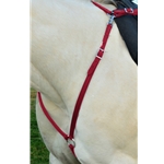 WINE ENGLISH BREAST COLLAR made from BETA BIOTHANE (Solid Colored)