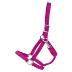 ROSE PINK Heavy Duty TURNOUT HALTER made from NYLON