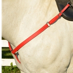 orange BETA BIOTHANE Western Breast Collar 