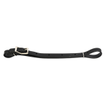 READY MADE - Black CURB STRAP made from Beta Biothane