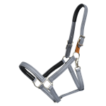 Any Color SAFETY HALTER & LEAD with BREAKAWAY LEATHER TAB made from BETA BIOTHANE (Solid Colored)