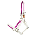 Any Color SAFETY HALTER & LEAD with BREAKAWAY LEATHER TAB made from BETA BIOTHANE (Solid Colored)