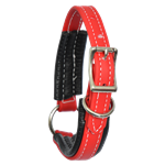 Center Ring DOG COLLAR made from BETA BIOTHANE (Solid Colored)