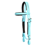 ONE SIZE FITS MOST ENGLISH BRIDLE made from BETA BIOTHANE (Solid Colored)