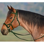HUNTER GREEN SIDEPULL Bitless Bridle made from BETA BIOTHANE
