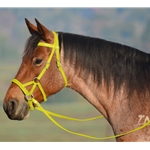 YELLOW SIDEPULL Bitless Bridle made from BETA BIOTHANE