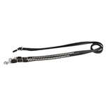 ENGLISH Style RIDING REINS (With SILVER SPOTS) made from BETA BIOTHANE