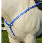 LIGHT BLUE WESTERN BREAST COLLAR made from BETA BIOTHANE