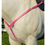 PINK WESTERN BREAST COLLAR made from BETA BIOTHANE