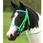 ENGLISH CONVERT-A-BRIDLE made from BETA BIOTHANE (ANY 2 COLOR COMBO