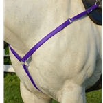 PURPLE WESTERN BREAST COLLAR made from BETA BIOTHANE