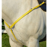 YELLOW WESTERN BREAST COLLAR made from BETA BIOTHANE