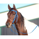 LIGHT BLUE WESTERN BRIDLE (Full Browband) made from BETA BIOTHANE