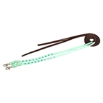 Bling Beta Biothane Western Split Style Riding Reins with Super Grip