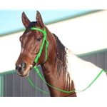 LIME GREEN WESTERN BRIDLE (Full Browband) made from BETA BIOTHANE