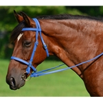 LIGHT BLUE ENGLISH CONVERT-A-BRIDLE made from BETA BIOTHANE