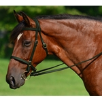 HUNTER GREEN ENGLISH CONVERT-A-BRIDLE made from BETA BIOTHANE