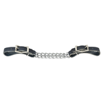 blackleather  LEATHER Curb Chain