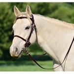 BROWN PICNIC BRIDLE or SIMPLE HALTER BRIDLE made from Beta Biothane