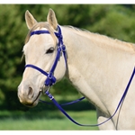 DARK BLUE PICNIC BRIDLE or SIMPLE HALTER BRIDLE made from Beta Biothane