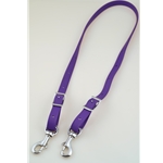 purple BETA BIOTHANE Tie Down and Western Noseband