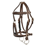 MEDIEVAL BAROQUE WAR or PARADE BRIDLE with reins Leather