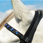 black BETA BIOTHANE Regular Browband