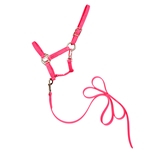 ****DISCOUNTED TACK*** $15 Pink Halter and Optional Lead - Mini Horse Size