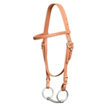 ****CLEARANCE ITEM*** $15 Medium Brown Beta Biothane Western Bridle Headstall-  Horse Size