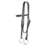 ****CLEARANCE ITEM*** $15 Black Western Headstall - Large Horse/TB/Draft Cross Size