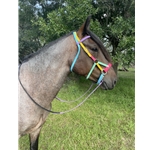 Mustang Garden Rainbow Sidepull Bitless Bridle