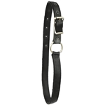 TURNOUT NECK COLLAR with LEATHER BREAKAWAY made with NYLON