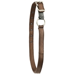 TURNOUT NECK COLLAR with LEATHER BREAKAWAY made with NYLON