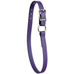 TURNOUT NECK COLLAR with LEATHER BREAKAWAY made with NYLON