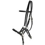 ****ALMOST LEATHER ****SIDEPULL Bitless Bridle made from BETA BIOTHANE
