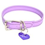 DOG COLLAR made from Orchid Purple BETA BIOTHANE