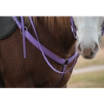 ORCHID WESTERN BREAST COLLAR made from BETA BIOTHANE